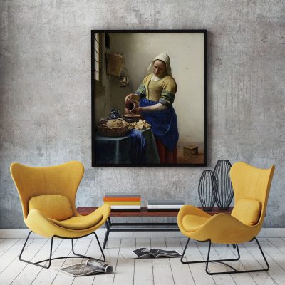 Muur decoratie melkmeisje Vermeer