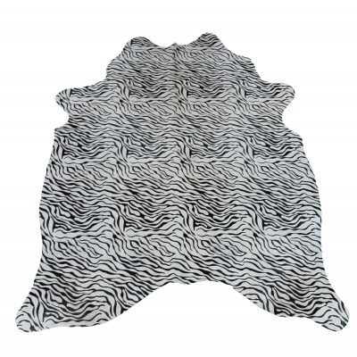 Koeienhuid vloerkleed baby zebra print