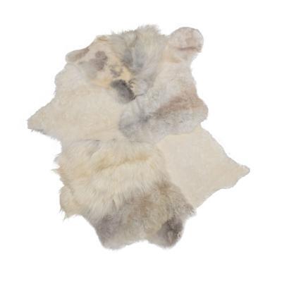 Schapenvacht vloerkleed plaid schapenvacht - vacht kleed - design vloerkleed - schapenvacht vloerkleed